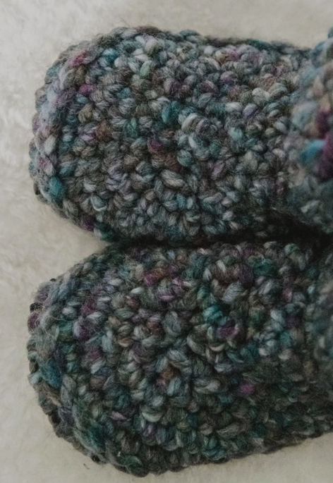 Adult Hand-made Wool Slippers - Ankle