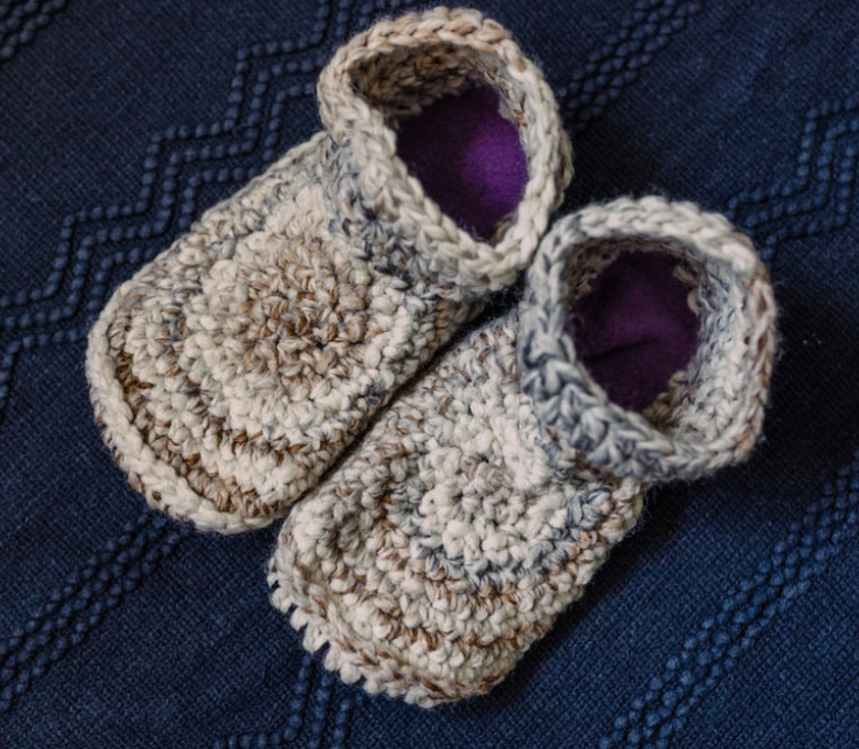 Adult Hand-made Wool Slippers - Ankle