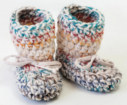 Adult Hand-made Wool Slippers - Tall