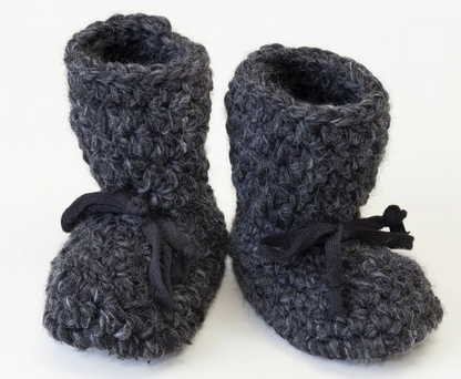 Adult Hand-made Wool Slippers - Tall