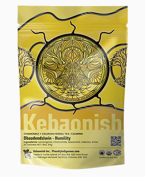 Kebaonish Humility Tea - Chamomile + Valerian Herbal Tea