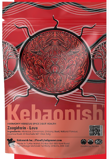 Kebaonish Love Tea - Harmony Hibiscus Spice Tea