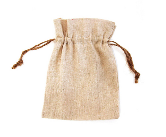 Linen Draw String Bags