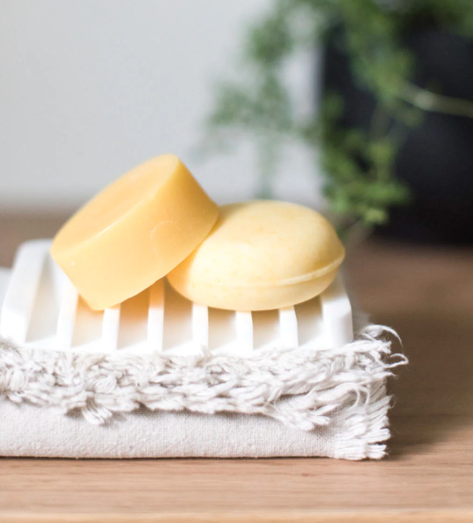 Self-draining Soap Tray