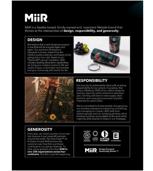 MiiR® Vacuum Insulated Camp Cup - 16 Oz.