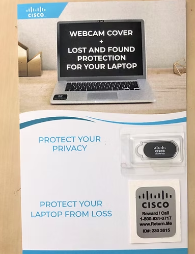 Webcam Cover Kit (0.7" x 0.35")