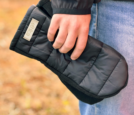 Quilted mittens - Made in Canada