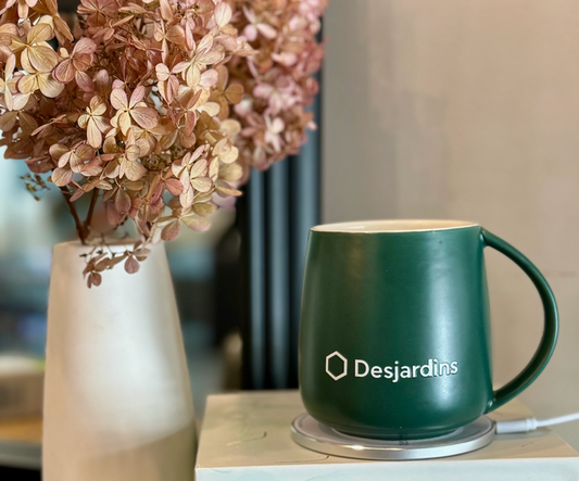 Smart Heated Mug Kit 2.0 | Warmer + Wireless Charger