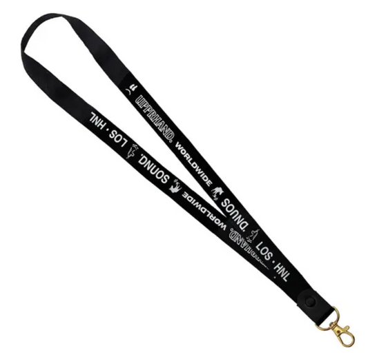 Eco-Friendly Wood Fibre Lanyards