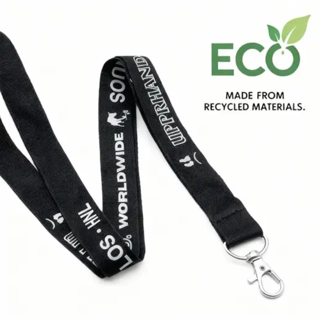 Eco-Friendly Wood Fibre Lanyards