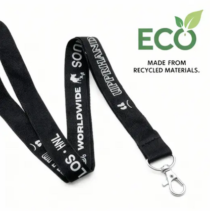Eco-Friendly Wood Fibre Lanyards