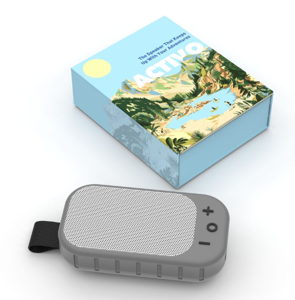 Activo Rugged Outdoor Speaker that Gives Back