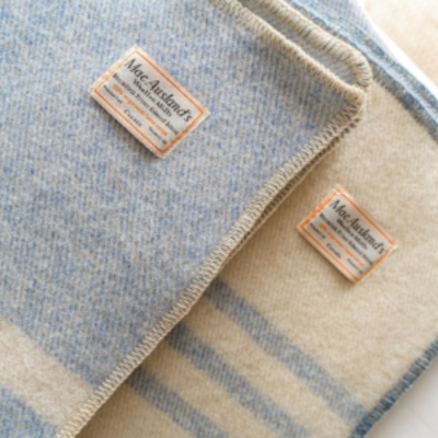 All-Canadian Striped Throw Blanket