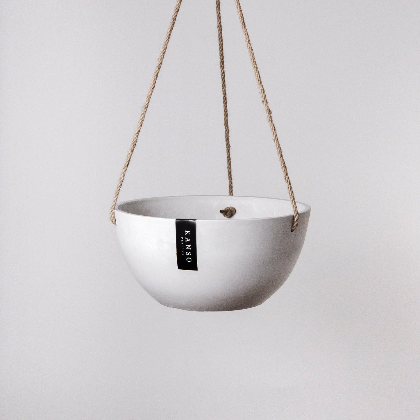 12" Rounded Signature Stone Hanging Planter