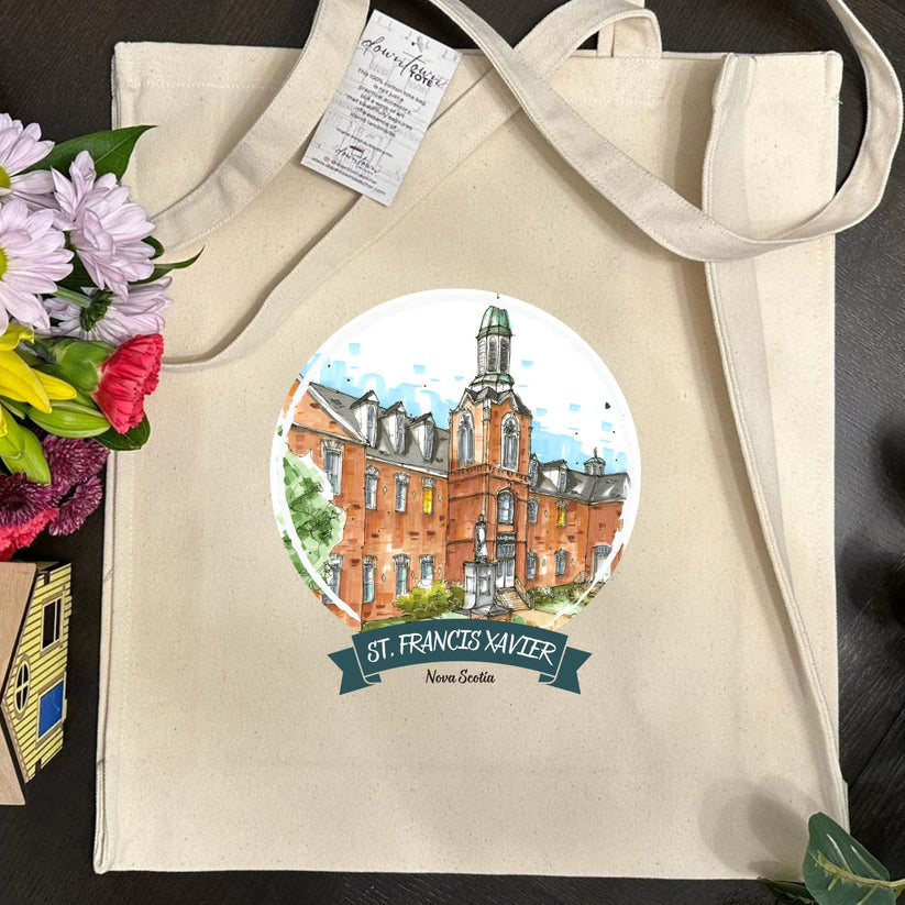 Artisan City Sketch Tall Tote - Nova Scotia