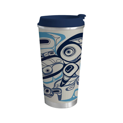 Indigenous Art Travel Mug, 18 oz