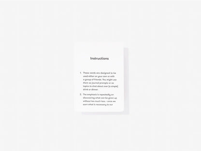 Simplicity Cards