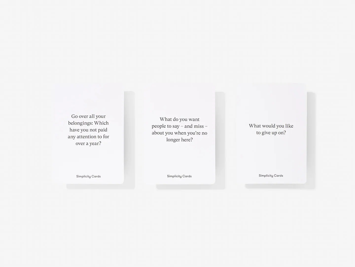 Simplicity Cards