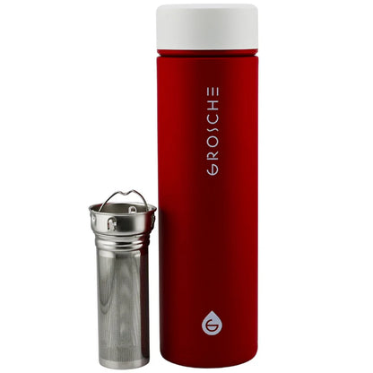 Insulated Infuser Stainless Steel Flask, 16oz