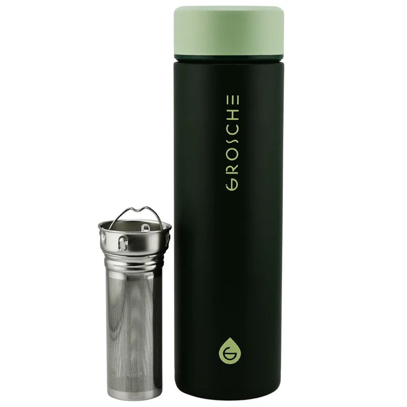 Insulated Infuser Stainless Steel Flask, 16oz