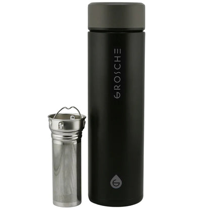 Insulated Infuser Stainless Steel Flask, 16oz