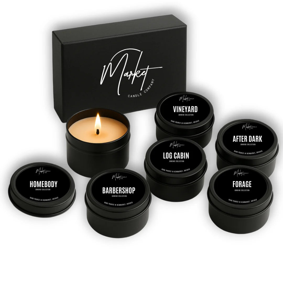 Brandable Hand-poured Candle - UNWIND COLLECTION