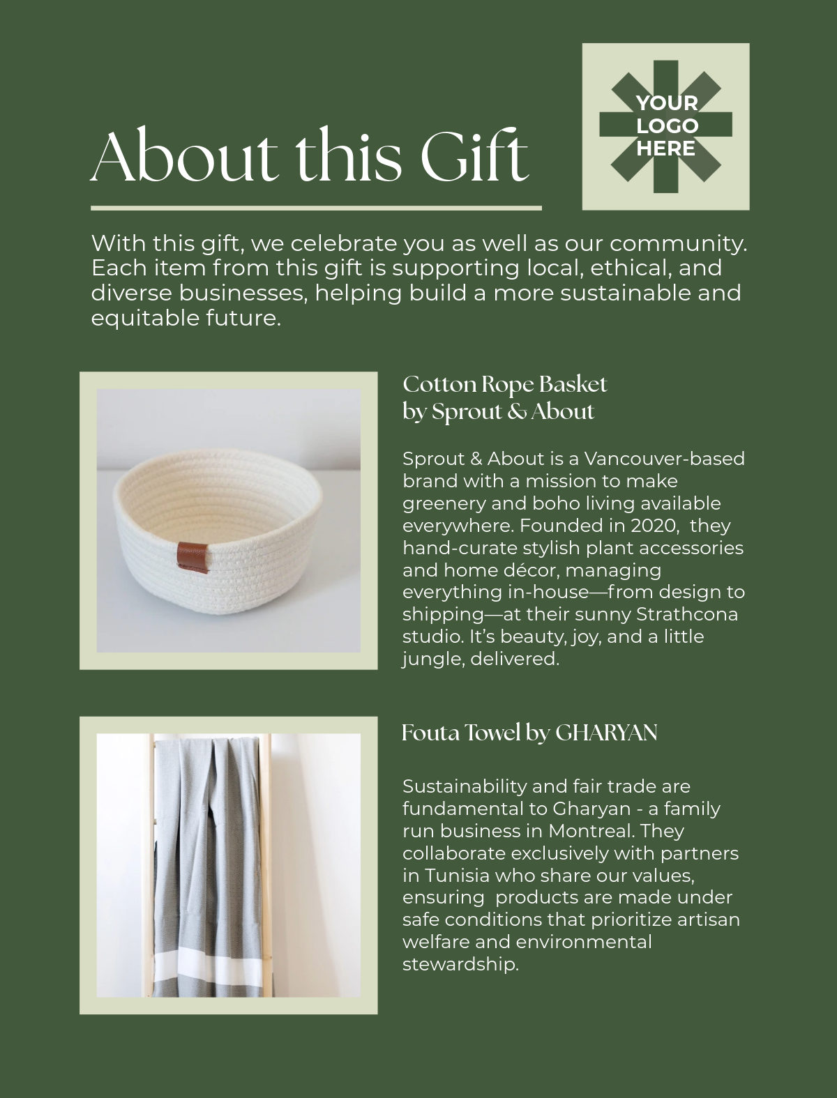 Sample Spa Gift Box