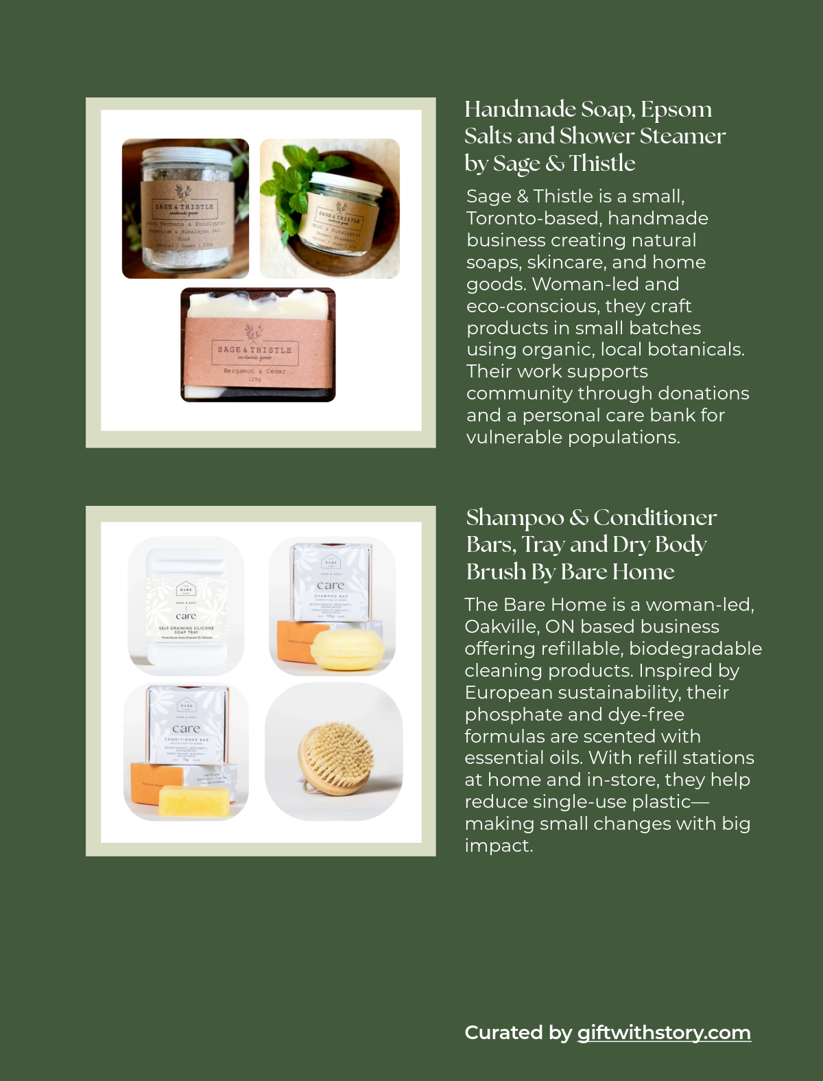 Sample Spa Gift Box