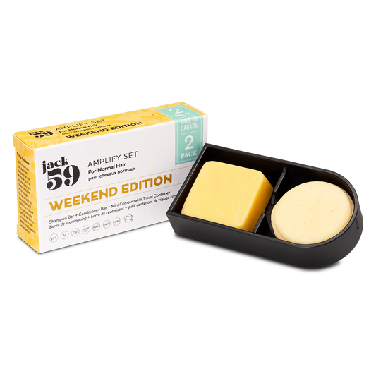 Amplify Shampoo & Conditioner Bar Travel Set