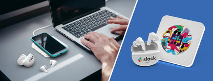 WorkFlow Kit - Charging Pad & Earbuds Set