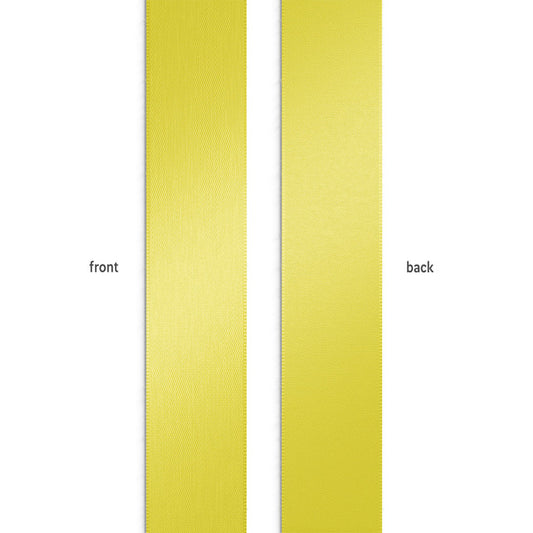 Yellow Satin Ribbon