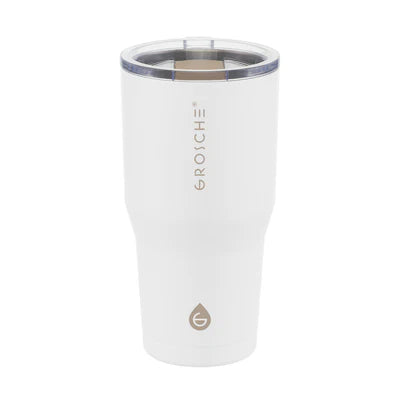 Give Back Insulated Travel Mug, Stainless Steel Coffee Tumbler with Slider Lid, 20oz