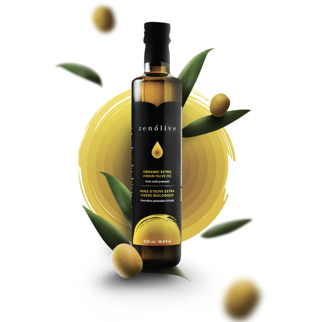 Zenolive Organic Extra Virgin Olive Oil - Gold Medal Winner (500g)