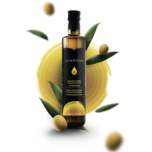 Zenolive Organic Extra Virgin Olive Oil - Gold Medal Winner (500g)