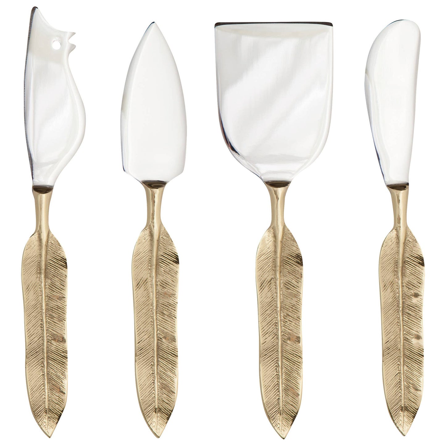Plume Cheese Knives Set of 4