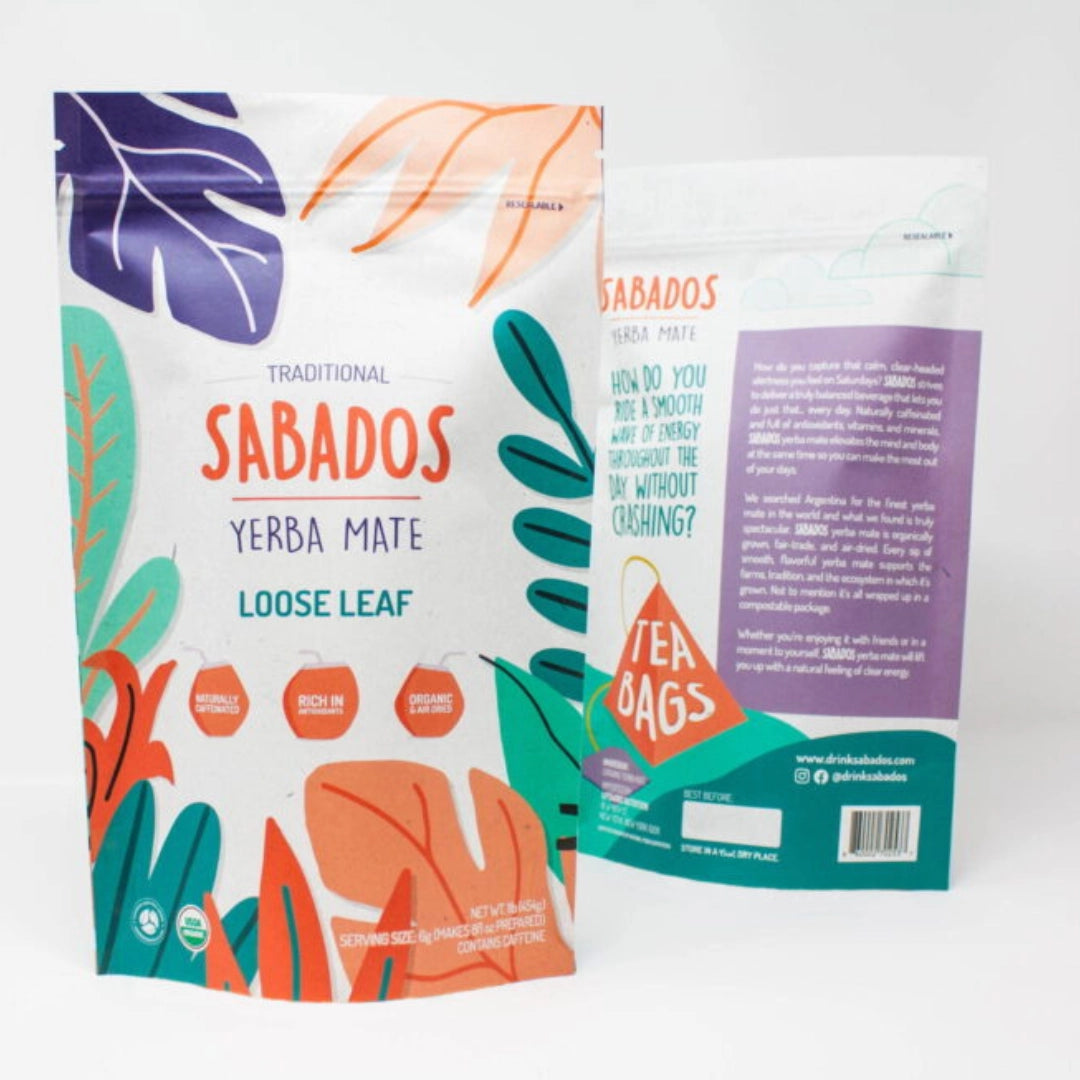 Private Label Tea - Fully Printed and Partially Branded Pouches