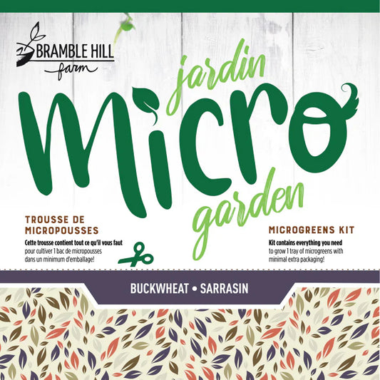 Micro Garden Microgreens Kit - Buckwheat