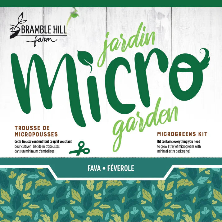 Micro Garden Microgreens Kit - Fava