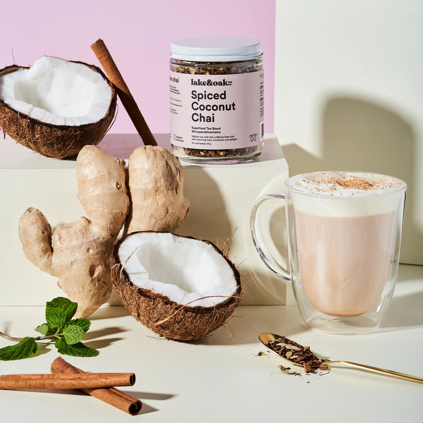 Superfood Loose Leaf Tea by Live & Oak