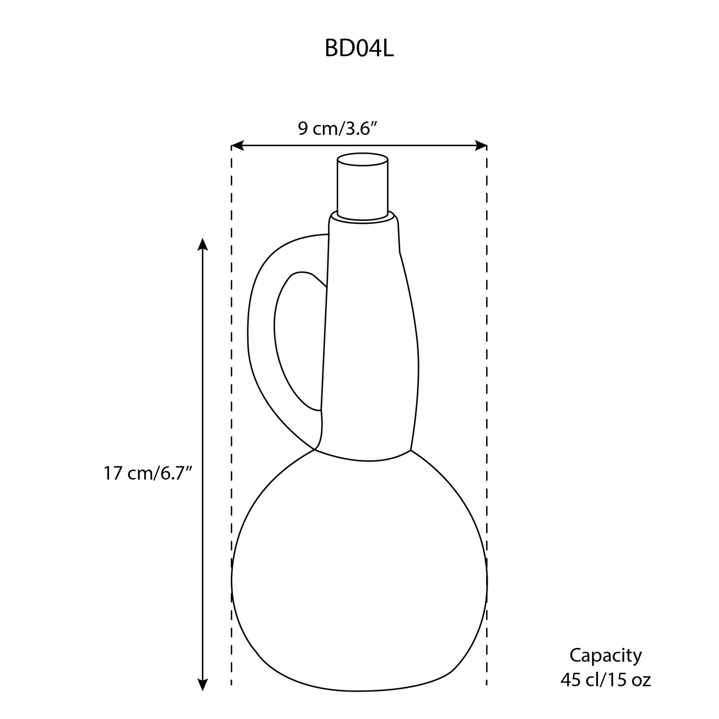 Handmade Ceramic Oil Dispenser