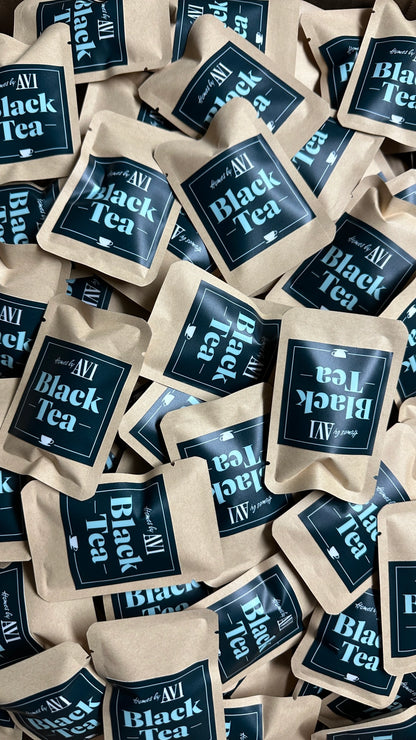 Private Label Tea - Labeled Pouches