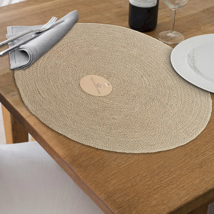 Wave Braided Round Placemat