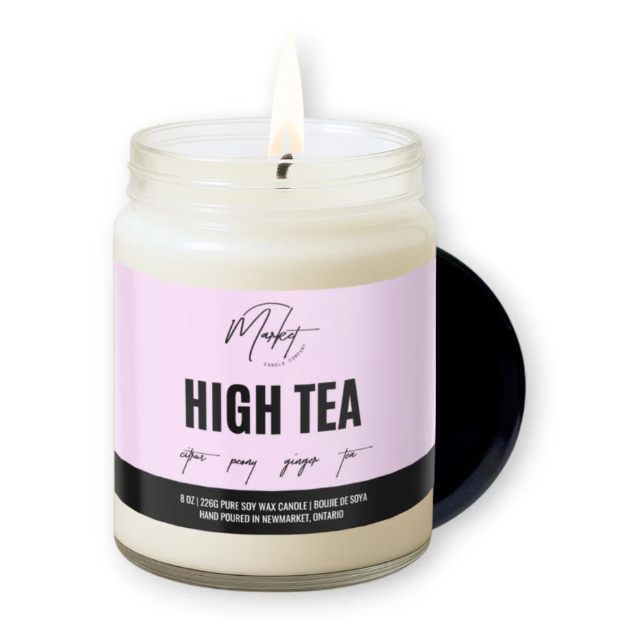Brandable Hand-poured Candle - SPRING COLLECTION
