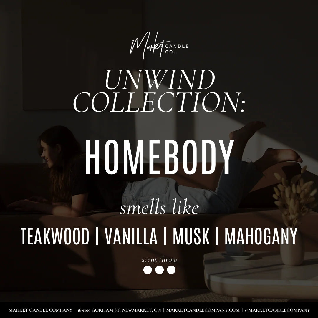 Brandable Hand-poured Candle - UNWIND COLLECTION
