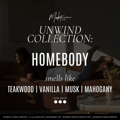 Brandable Hand-poured Candle - UNWIND COLLECTION