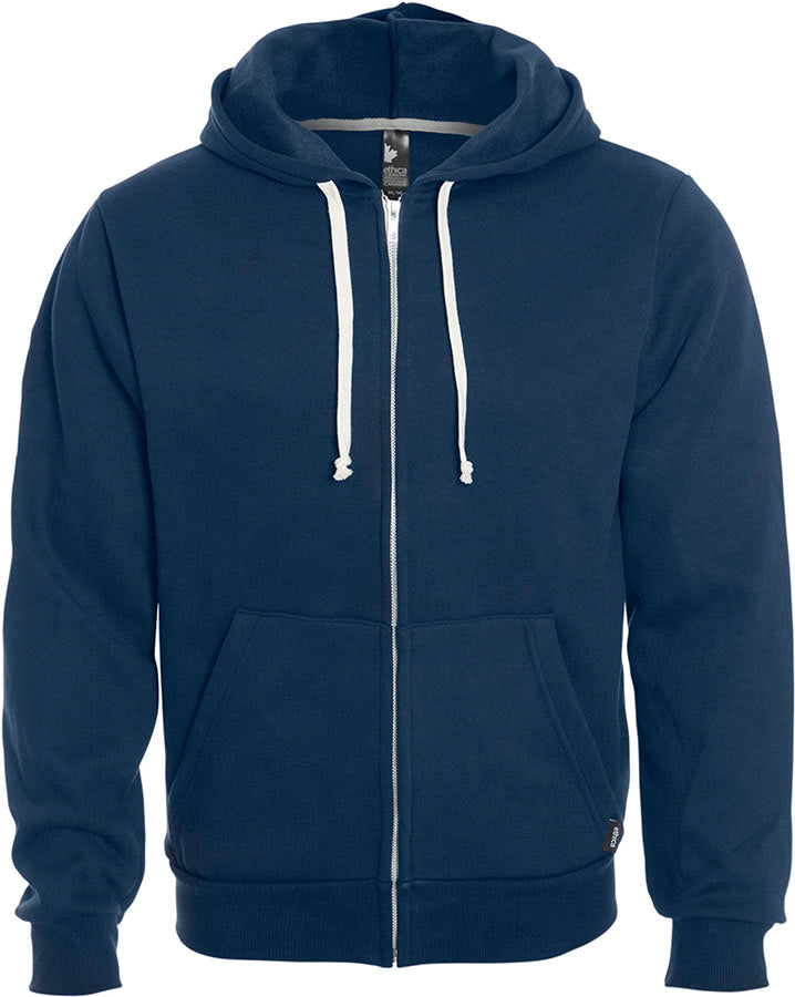 Unisex hooded full zip sweatshirt - Made in Canada