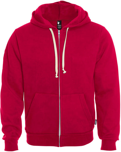 Unisex hooded full zip sweatshirt - Made in Canada