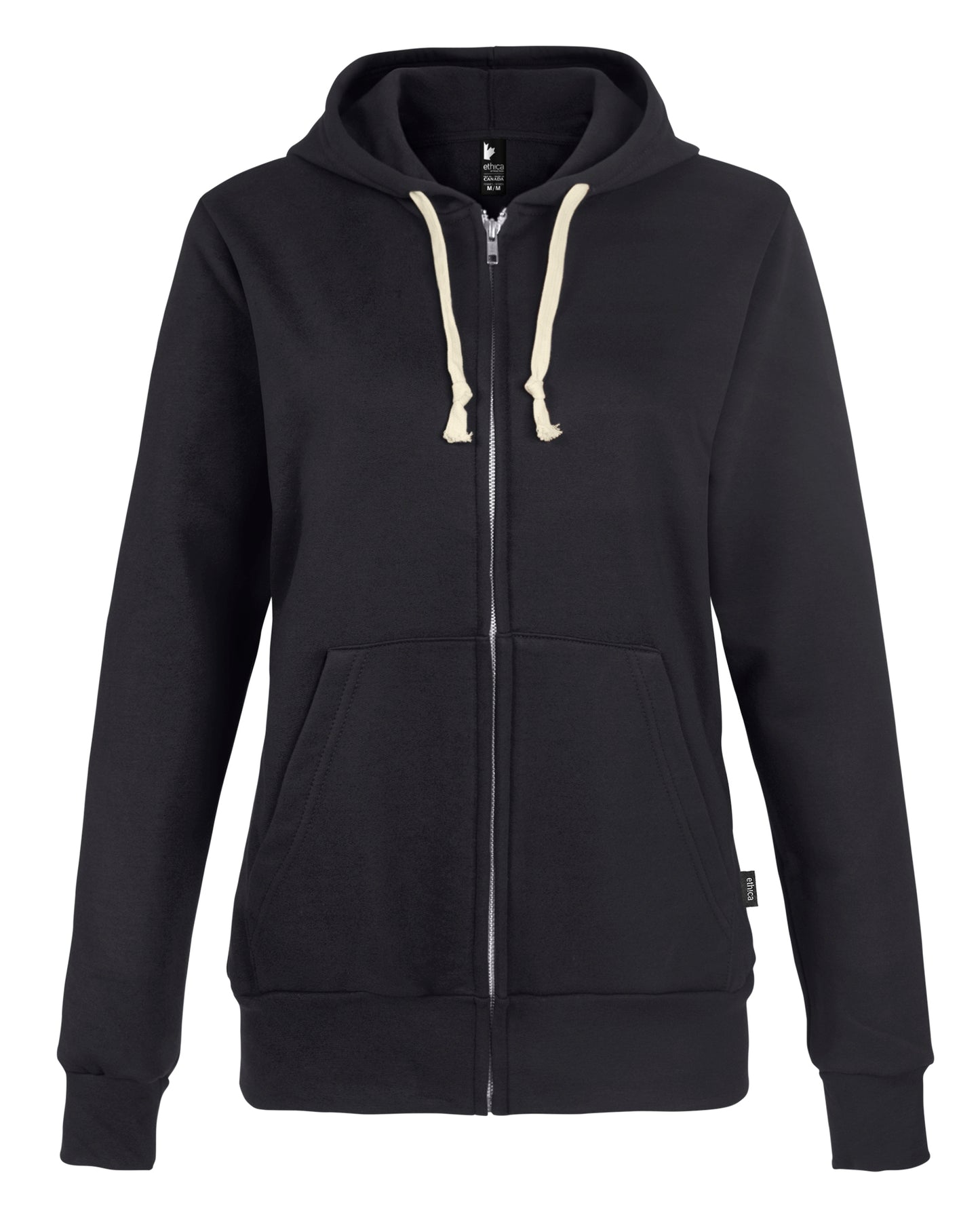 Women's hooded full zip sweatshirt - Made in Canada