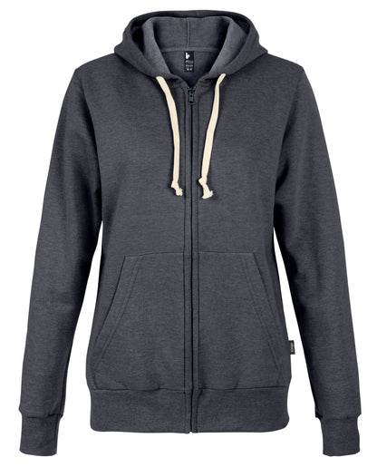 Women's hooded full zip sweatshirt - Made in Canada