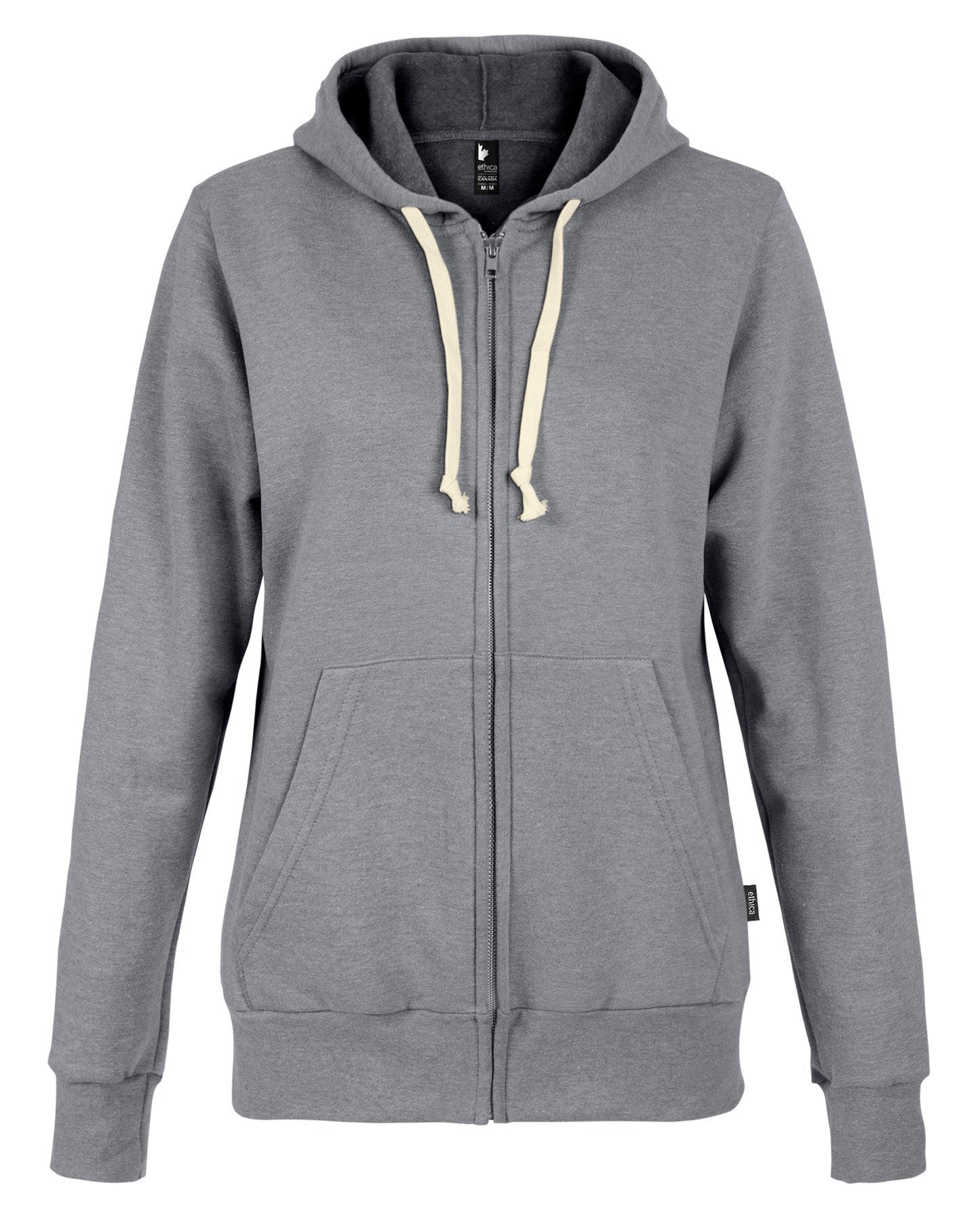 Women's hooded full zip sweatshirt - Made in Canada